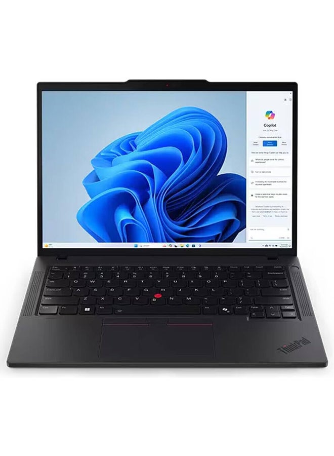 Lenovo Thinkpad T14 Gen 5 Laptop With 14-Inch FHD Display, Core Ultra 5 125U Processor/16GB RAM/512 GB SSD/Intel Iris XE Graphics/Windows 11 Pro English Black  - Image 1
