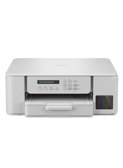 Wireless All In One Ink Tank Printer, DCP-T536DW, Automatic Duplex Print, Wireless & Mobile Print, Compact Design White