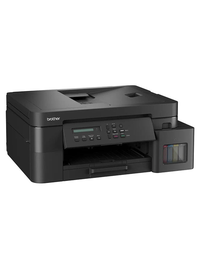 بروذر Wireless All In One Ink Tank Printer, DCP-T830DW, Automatic Duplex Print & Scan, ADF, Email & Mobile Print, Network Connectivity, Compact Design Black  - Image 3