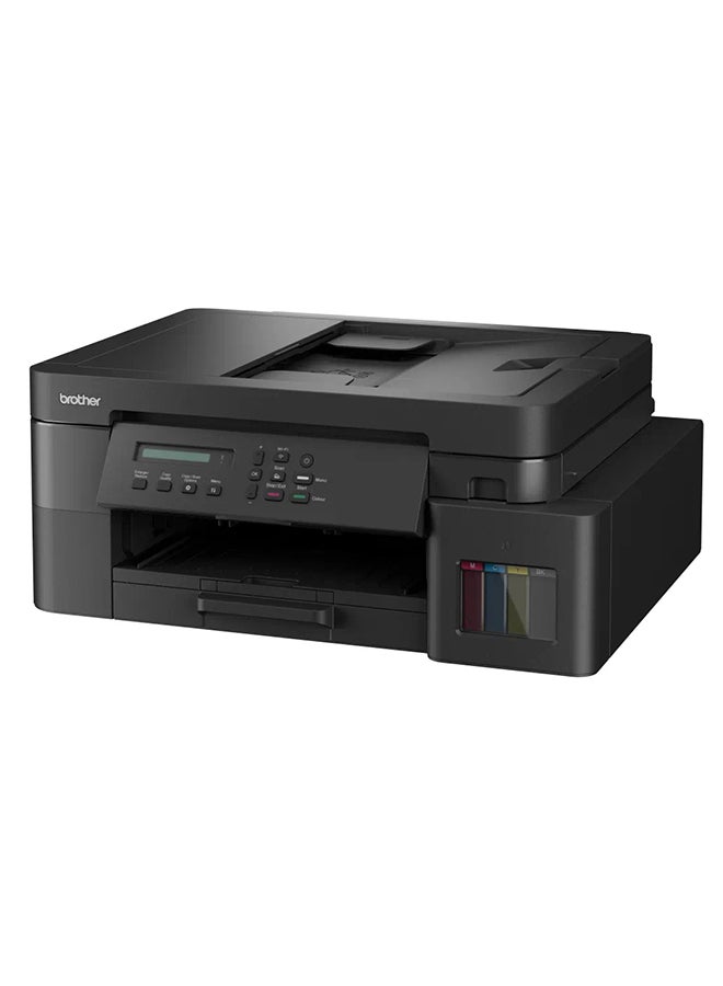 بروذر Wireless All In One Ink Tank Printer, DCP-T830DW, Automatic Duplex Print & Scan, ADF, Email & Mobile Print, Network Connectivity, Compact Design Black  - Image 2