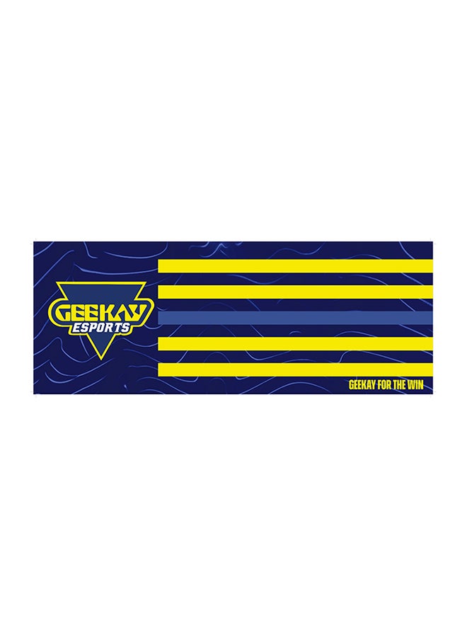 Gamertek Geekay Esports Stripe Desk Mat Mouse Pad 