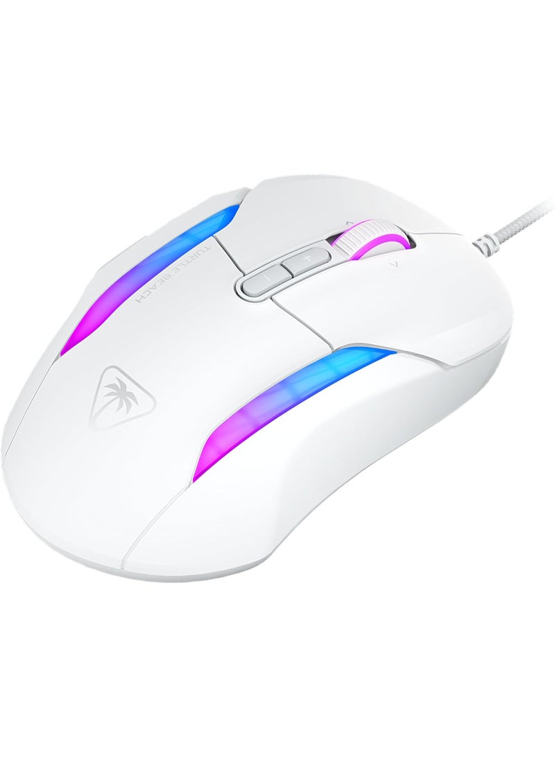 TURTLE BEACH - Kone II – Wired Ergonomic RGB Gaming Mouse, 26K DPI Optical Sensor, 100M Click Life Optical Switches, 23 Customizable Inputs, 4D Scroll Wheel, Pure PTFE Glides - Image 1