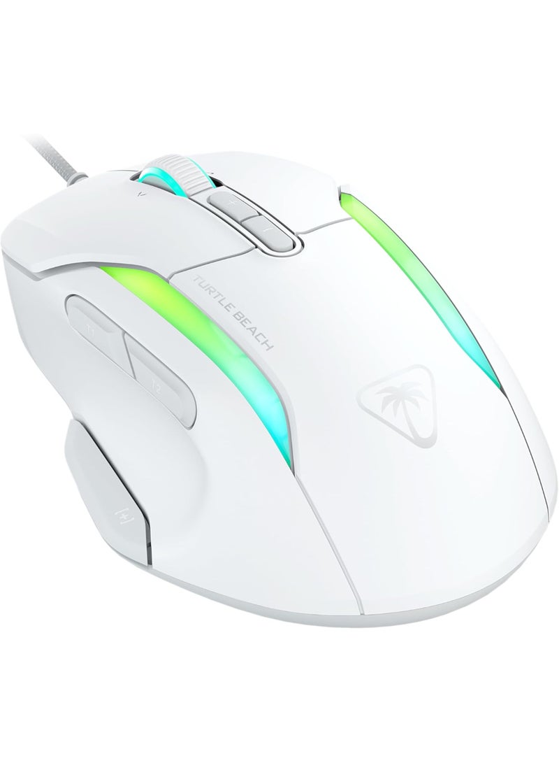 TURTLE BEACH - Kone II – Wired Ergonomic RGB Gaming Mouse, 26K DPI Optical Sensor, 100M Click Life Optical Switches, 23 Customizable Inputs, 4D Scroll Wheel, Pure PTFE Glides - Image 1