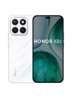 Honor X8c 4G Dual SIM Moonlight White 8GB RAM 256GB  - Middle East Version  - Image 1