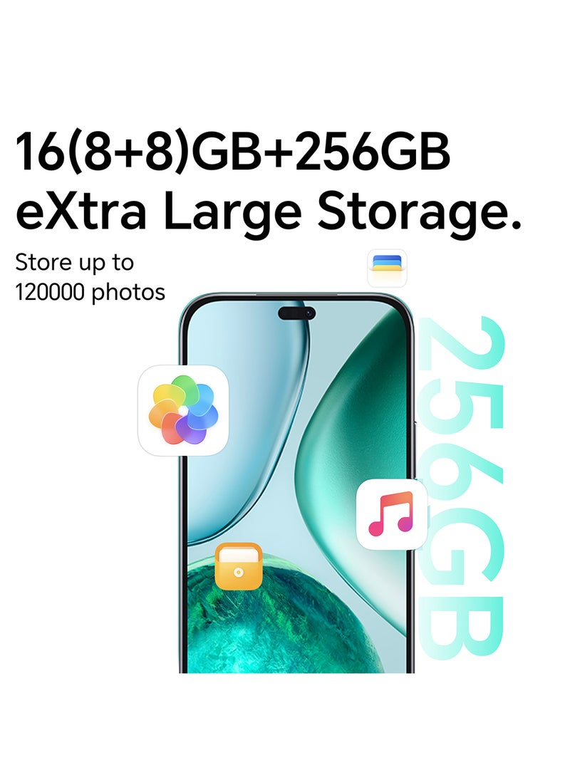 Honor - X8c 4G Dual SIM Marrs Green 8GB RAM 256GB - Middle East Version - Image 1