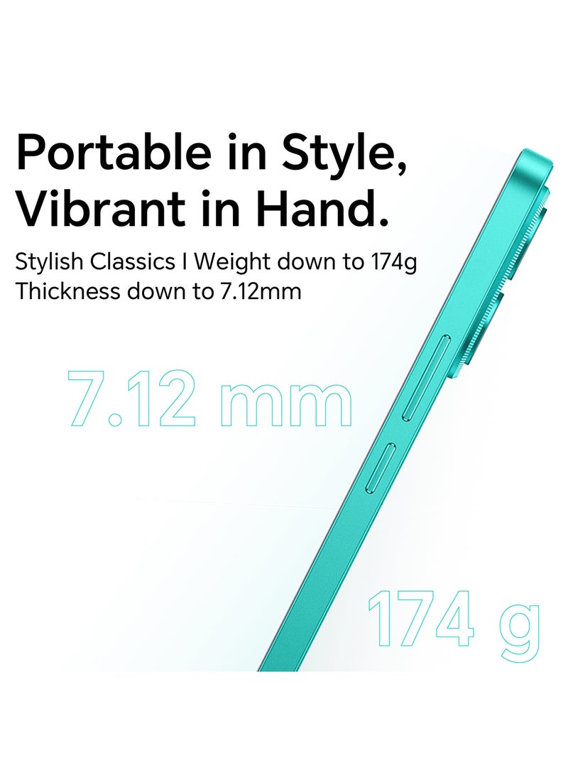 هونور X8c 4G ثنائي الشريحة لون مورس الأخضر 8GB RAM 256GB - نسخة الشرق الأوسط - Image 4