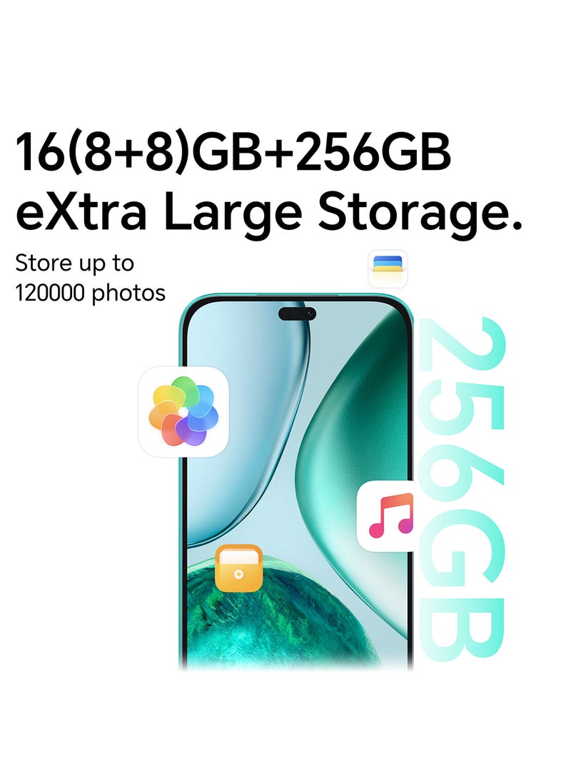 Honor - X8c 4G Dual SIM Midnight Black 8GB RAM 256GB - Middle East Version - Image 1