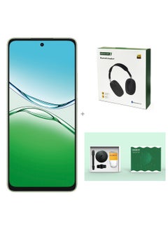 أوبو A5 Pro 5G Dual SIM Olive Green 8GB RAM 256GB With Headphone + Gift Box - Middle East Version  - Image 1