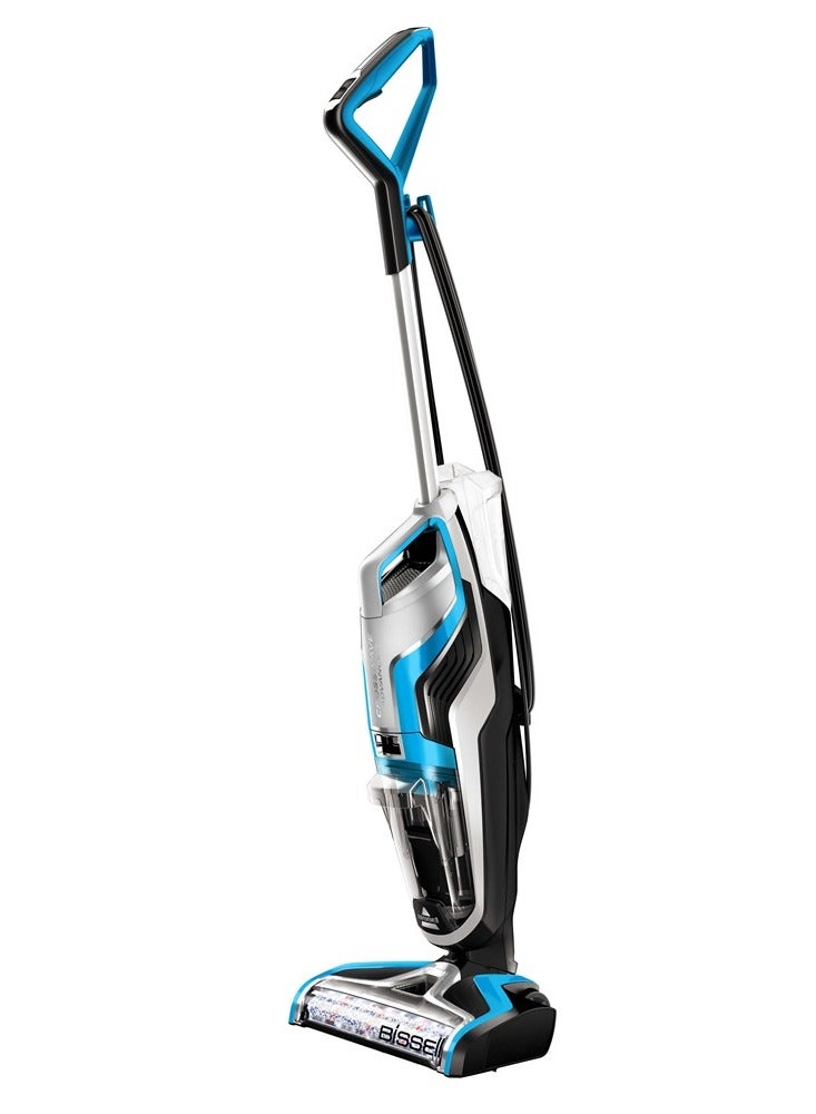 CrossWave Advanced Pro – Multi-Surface Wet & Dry Vacuum Cleaner, Pet Hair Removal, Smart Clean Technology, Ideal for Hard Floors & Area Rugs | 2-Year Warranty 560 W 2223E Black/Silver/Bossanova Blue