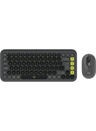 POP ICON COMBO, Bluetooth keyboard and mouse combo, comfortable typing, programmable keys and buttons, quiet clicks, Easy-Switch up to 3 devices Graphite - pnsku/N70162738V/45/_/1742545713/bdea8629-653e-4931-9272-0252d5525597