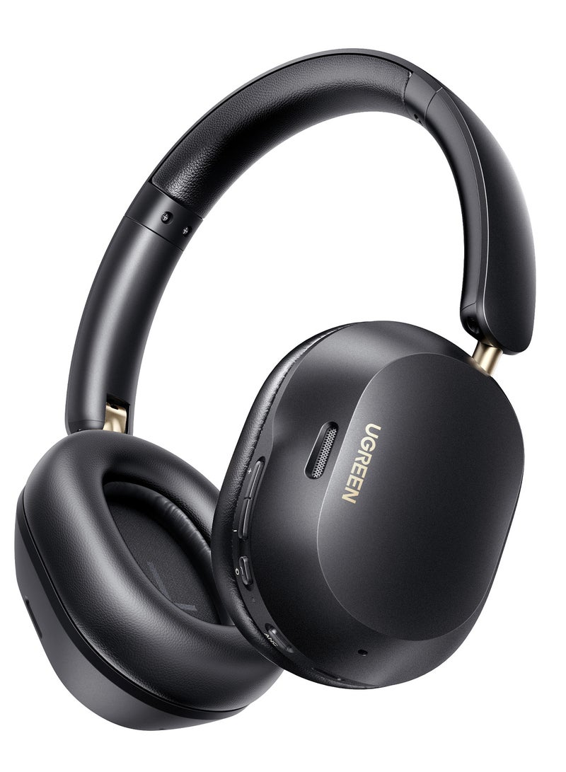 Ugreen - Bluetooth Headphones Hitune Max 5C, Adaptive Noise Cancelling Over-ear Headsets, Truewireless Headphones 75H Playtime , Foldable Retractable Ergonomics Headset For iPhone 16/15 series, Galaxy S25 S24 Black - Image 1