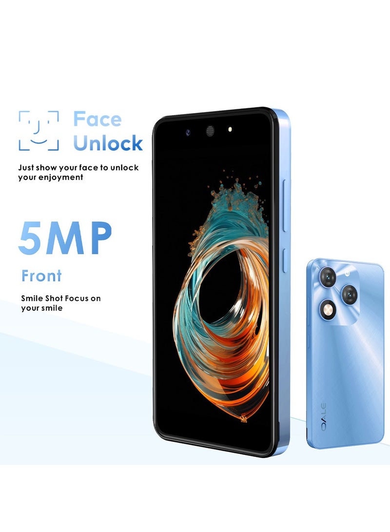 OALE A70 Triple SIM Glorious Black 3GB RAM 32GB 4G  - Middle East Version  - Image 4