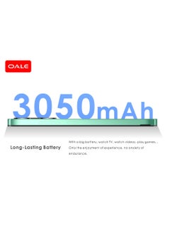 OALE A75 Android Smartphone 5.5-inch Screen 32GB + 3GB 5MP+8MP Camera 3050 mAh Battery Three Slots SIM 4G Midnight Dark - Middle East Version  - Image 4