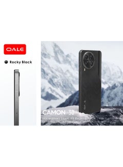OALE CAMON 30 Android Smartphone 6.8-inch Screen 64GB + 3GB 5MP+8MP Camera 5075 mAh Battery Dual SIM 4G Rocky Black - Middle East Version  - Image 4