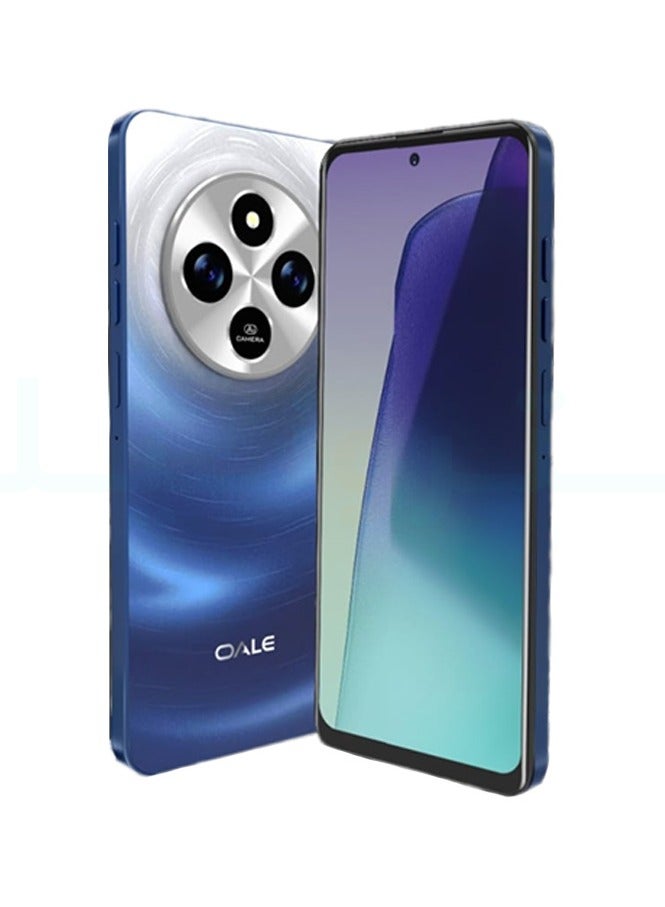 OALE 14C Android Smartphone 6.8-inch Screen 64GB + 3GB 5MP+8MP Camera 5750 mAh Battery Dual SIM 4G Space Blue - Middle East Version  - Image 1