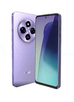 OALE 14C Android Smartphone 6.8-inch Screen 64GB + 3GB 5MP+8MP Camera 5750 mAh Battery Dual SIM 4G Dreamy Purple - Middle East Version  - Image 1
