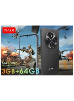 OALE 14C Android Smartphone 6.8-inch Screen 64GB + 3GB 5MP+8MP Camera 5750 mAh Battery Dual SIM 4G Dreamy Purple - Middle East Version  - Image 5