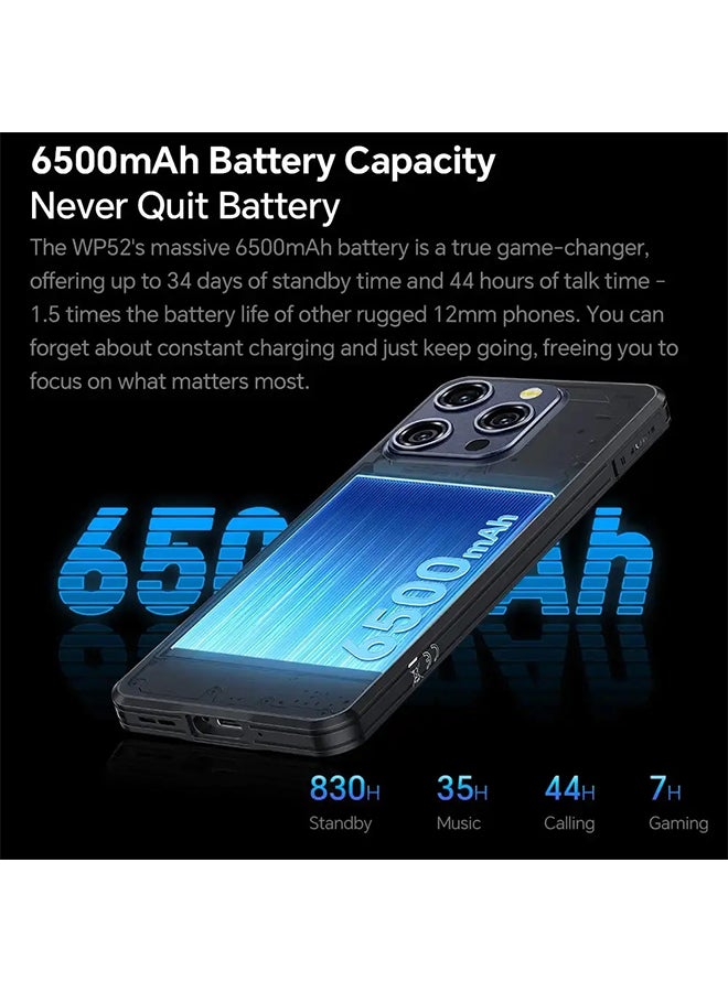 أوكيتل - WP52 ثنائي الشريحة أزرق 4+12 جيجابايت رام 256 جيجابايت 5G - إصدار الشرق الأوسط - Image 1