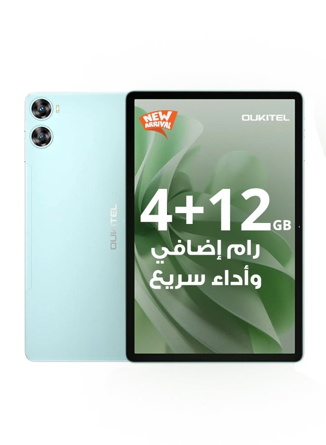OT9 Tablet With 11-Inch Green 4+12GB RAM 128GB WiFi - Middle East Version