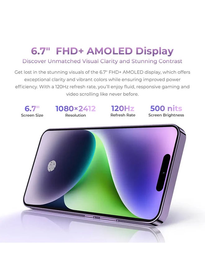 Oukitel P1 Dual SIM Black 4+12GB RAM 256GB 4G - Middle East Version - Image 5