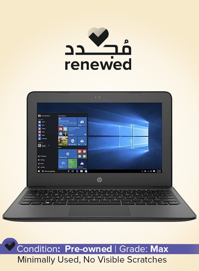 HP Renewed - ProBook x360 Laptop With 11.6-Inch LCD Display, Intel Core i5-8th Gen/Quad Core/8GB RAM/256GB SSD/Intel UHD 615 Graphics/Windows 10 English Black - Image 1
