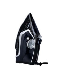 GEEPAS Renewed - Steam Iron, 2 in 1 Dry & Wet Steam Iron, Adjustable Temperature Control, Ceramic Soleplate - Dry/Steam/Burst of Steam/Vertical Steam Function, Steam Boost | 2 Years Warranty 300 ml 2200 W GSI7801N Black/White  - Image 3