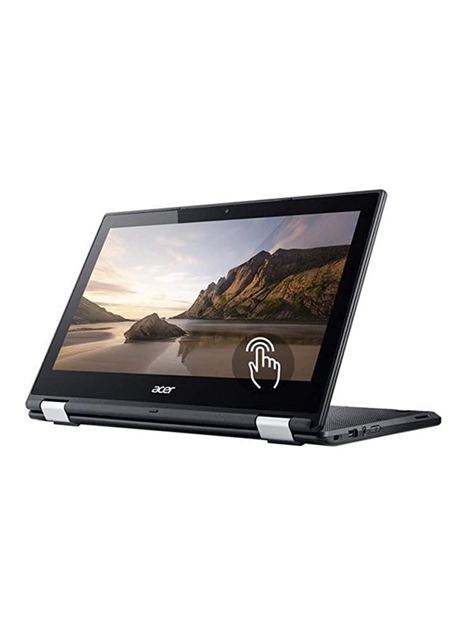 أيسر Renewed - Chromebook R11 Convertible 2-In-1 Laptop With 11.6-Inch Touchscreen Display With Google Play Store,Intel Celeron Processor/6th Gen/4GB RAM/16GB SSD/Integrated Graphics English Black  - Image 2