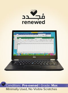 ديل Renewed - Lattidue E7470 Laptop With 14-Inch Display,Intel Core i7 Processor/6th Gen/8GB RAM/256GB SSD/Intel HD Graphics 520 English Black  - Image 1