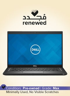 Renewed - Latitude 7390 (2019) 2-in-1 Laptop With 13.3-Inch Touchscreen Display,Intel Core i5 Processor/8th Gen/8GB RAM/256GB SSD/Intel UHD Graphics English Black