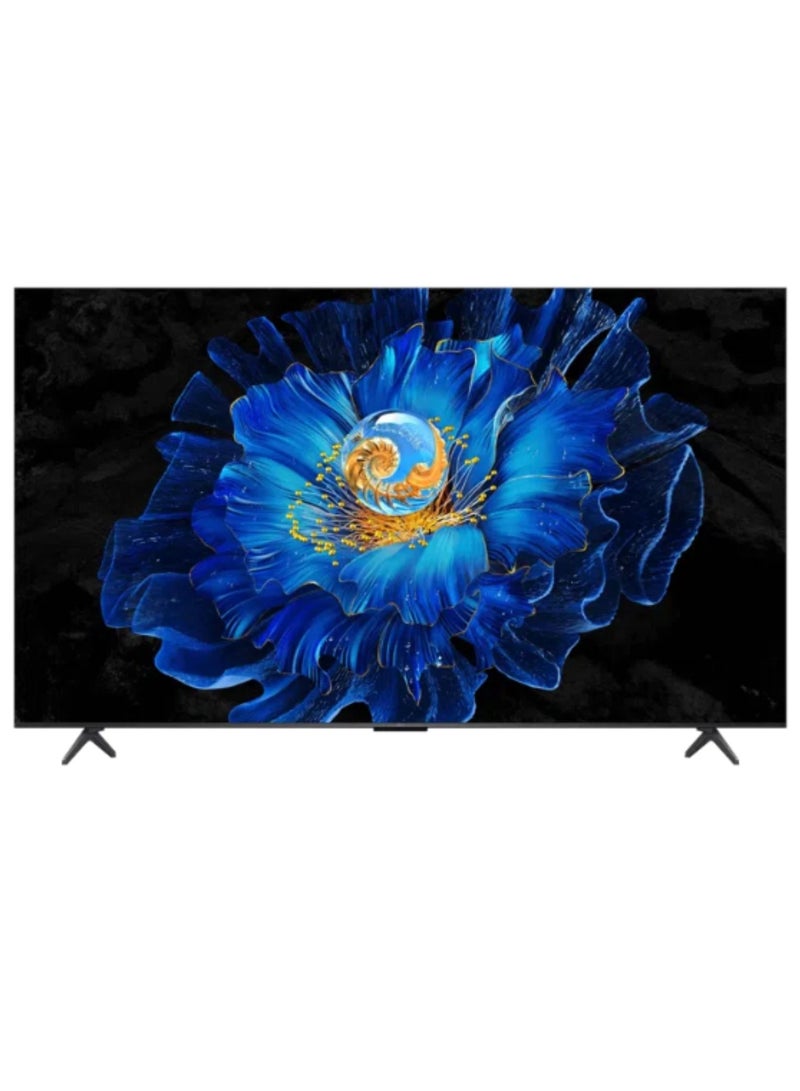تي سي إل 50 Inch 4K ,144 Hz,  QD-Mini LED TV, 4K HDR Premium, Powered by Google TV (Dolby Vision & Atmos, Game Master, Hands-Free Voice Control, Apple AirPlay 2 & Alexa，2025 New Model) 50C6ks black 