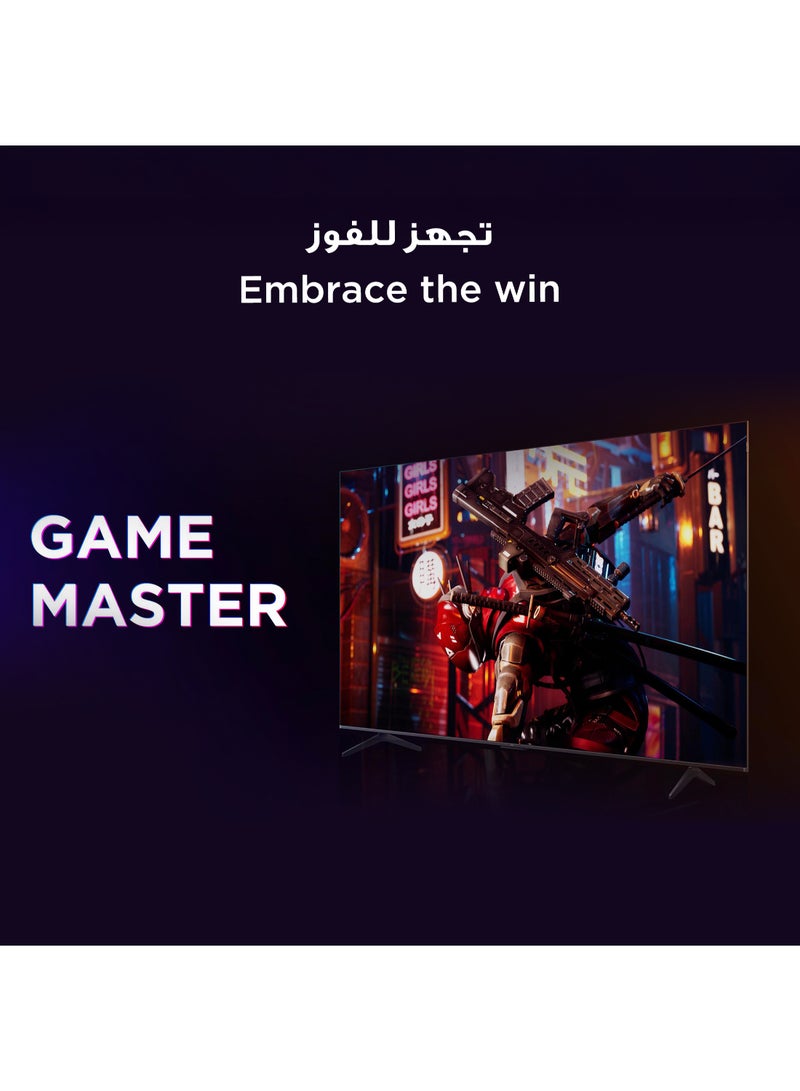 تي سي إل - 85-Inch QLED 4K Ultra HD HDR Google TV (Google Assistant, Dolby Atmos, Dolby Vision, HDR10+, 60Hz Game Accelerator, Motion Clarity) 2025 (New Model) 85P7k black - Image 1
