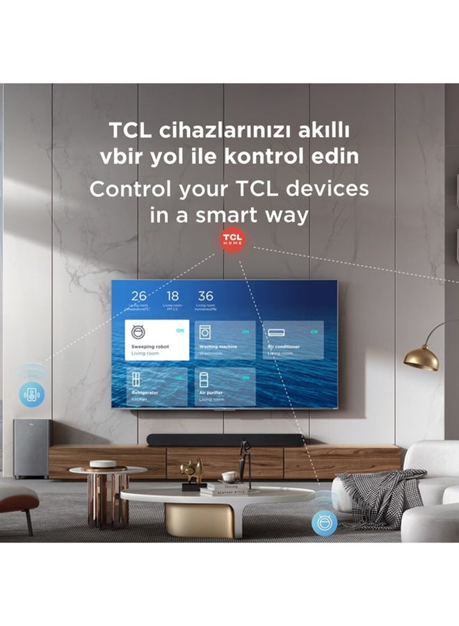 85 Inch QLED, 60Hz, Google TV, Dolby Atmos, Game master, AiPQ processor, 85P7k black, 2025 85P7k black