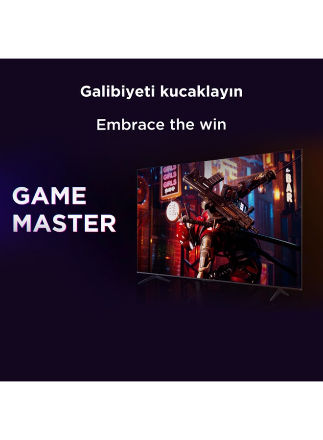 85 Inch QLED, 60Hz, Google TV, Dolby Atmos, Game master, AiPQ processor, 85P7k black, 2025 85P7k black
