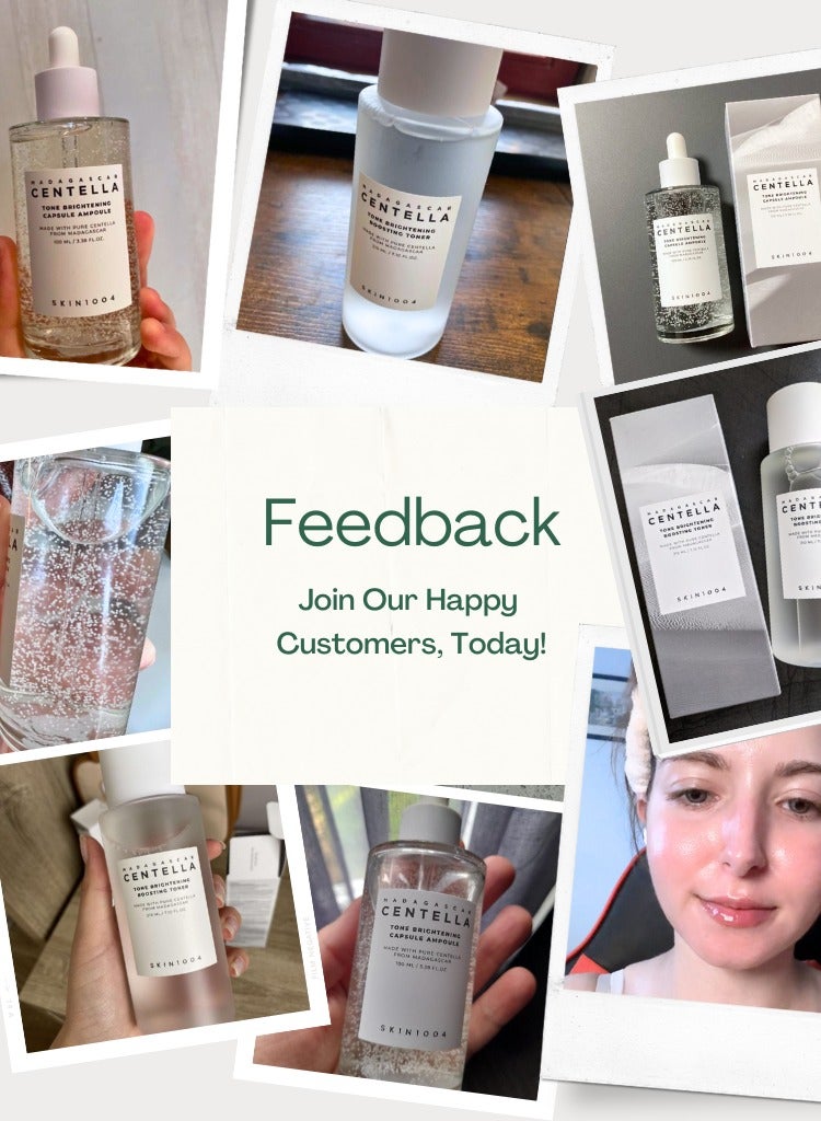 سكين1004 Madagascar Centella Skincare Set – Brightening Toner 210ml & Capsule Ampoule 100ml And Scrubber 310ml - Image 2