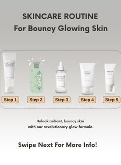 skin1004 Madagascar Centella Tone Brightening Boosting Pack – Toner 210ml, Capsule Ampoule 100ml, Capsule Cream 75ml & Sunscreen 50ml Set – Complete Hydrating & Brightening Skincare Routine And Face Scrubber 435ml  - Image 3