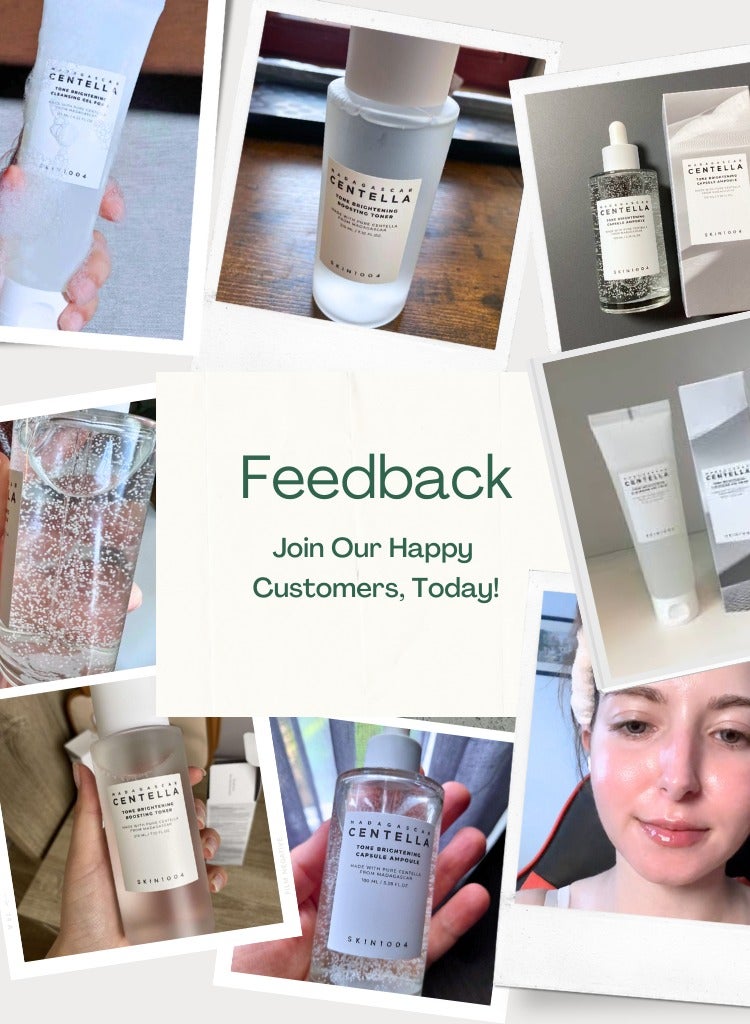 سكين1004 Madagascar Centella Tone Brightening Boosting Pack – Foam Cleanser 125ml, Toner 210ml, Ampoule 100ml, Capsule Cream 75ml & Sunscreen 50m Set – Complete Hydrating & Brightening Skincare Routine And Face Scrubber 560ml - Image 2