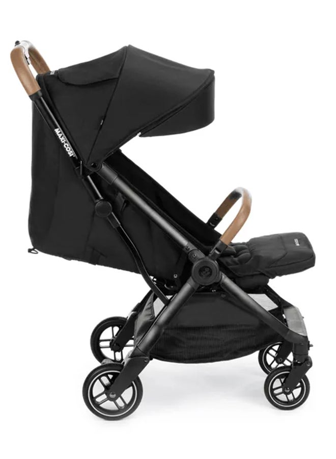 Maxi-Cosi EVA 3 Auto Fold Essential Stroller - Black Champagne  - Image 5
