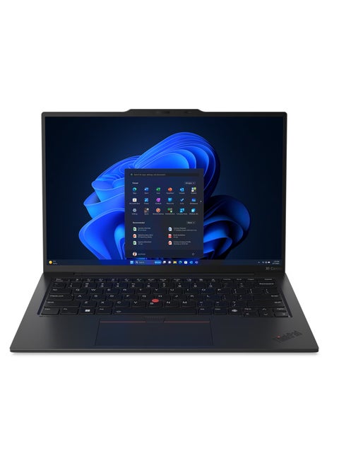 ThinkPad X1 Carbon Gen 12 (Upgraded Version) Laptop With 14-Inch WUXGA IPS 60Hz Display, Core Ultra 7 155U Processor/16GB RAM/512GB SSD/Intel Iris Xe Graphics/Windows 11 Pro English BLACK