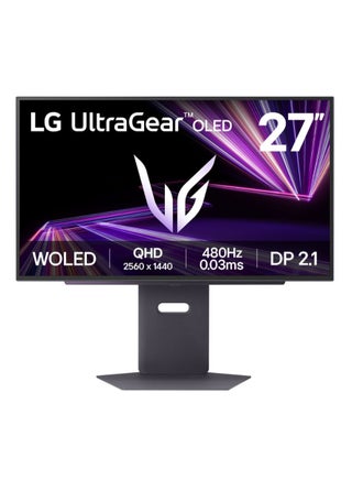 27" Inch Ultragear OLED Gaming Monitor QHD, 480Hz Refresh Rate, 0.03ms Response Time, DisplayPort 2.1, True Black 400, NVIDIA G-Sync, AMD FreeSync Premium Pro, HDMI, Display Port, USB - 27GX790A-B | Black - pnsku/N70163152V/45/_/1742453314/196bca24-c0f3-42dc-afb3-1192ca4d7fc4