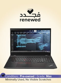 Renewed - Thinkpad P52s Workstation Gaming Laptop With 15.6-Inch Display,Intel Core i7 Processor/Hexa Core/8th Gen/16GB RAM/512GB SSD/Windows 10 Pro/2GB Nvidia Quadro P500 Graphics English Black