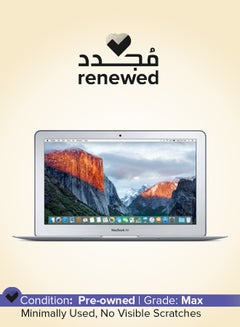 Apple Renewed - Macbook Air A1465 (2015) Laptop With 11.6-Inch HD Display,Core i5 Processor/Dual Core/5th Gen/8GB RAM/256GB SSD/macOS English Silver  - Image 1