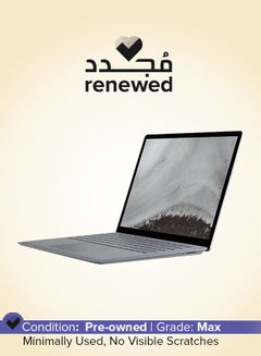 Microsoft Renewed - Surface Laptop 2 With 13.5-Inch Display,Intel Core i5 Processor/Quad Core/7th Gen/8GB RAM/128GB SSD/Intel UHD Graphics 620 English Silver  - Image 1