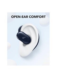Soundcore V20i by Anker Open-Ear Headphones, Adjustable Ear Hooks, Ultra-Comfort, Snug Fit, Deep Bass, Clear Calls, IP55, LED Lights, 36H Playtime, Bluetooth 5.4 Earbuds, Multipoint Connection Blue  - Image 2