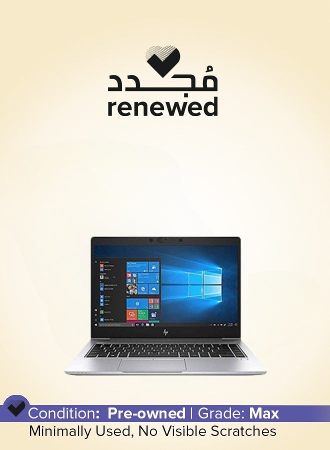 HP Renewed - Elitebook 745 G6 Laptop With 14-Inch Display,IPS Ryzen 5 Pro 3500U/8th Gen/8GB RAM/256GB SSD/Windows 10 Pro English/Arabic Silver - Image 1