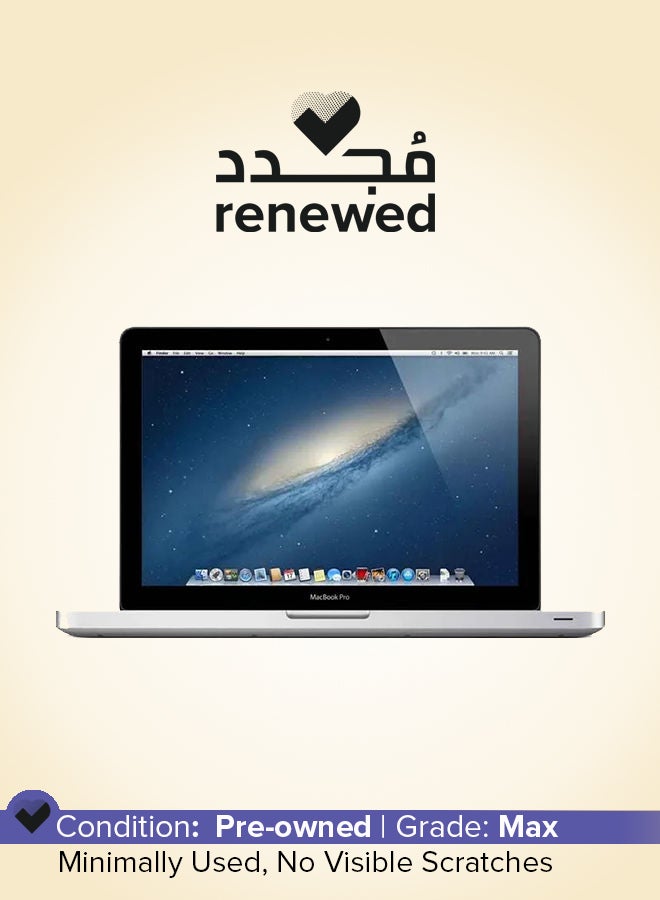 Apple Renewed - Macbook Pro A1278 (2012) Laptop With 13.3-Inch Display,Core i5 Processor/Dual Core/4th Gen/4GB RAM/500GB HDD/macOS English Silver  - Image 1