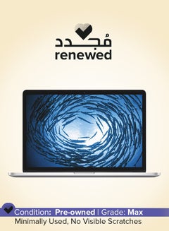 Renewed - Apple MacBook Pro A1502) Laptop With 13-Inch Full HD Display,Core i7 Processor/Dual Core/5th Gen/16GB RAM/256GB SSD/macOS English Silver