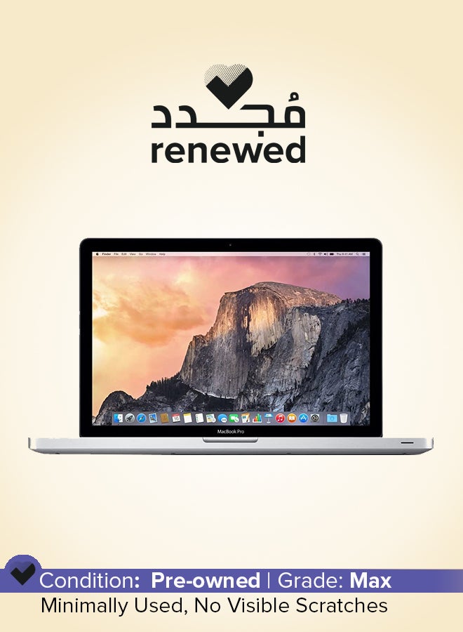 Apple - Renewed - Macbook Pro 8 (2011) Laptop With 13.3-Inch Full HD Display,Core i5 Processor/Single Core/1st Gen/4GB RAM/320GB HDD/macOS English Silver - Image 1