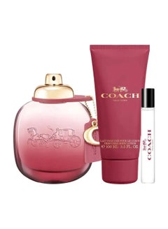 COACH Wild Rose Set Eau De Parfum + Body Lotion 90+100+7.5ml  - Image 2