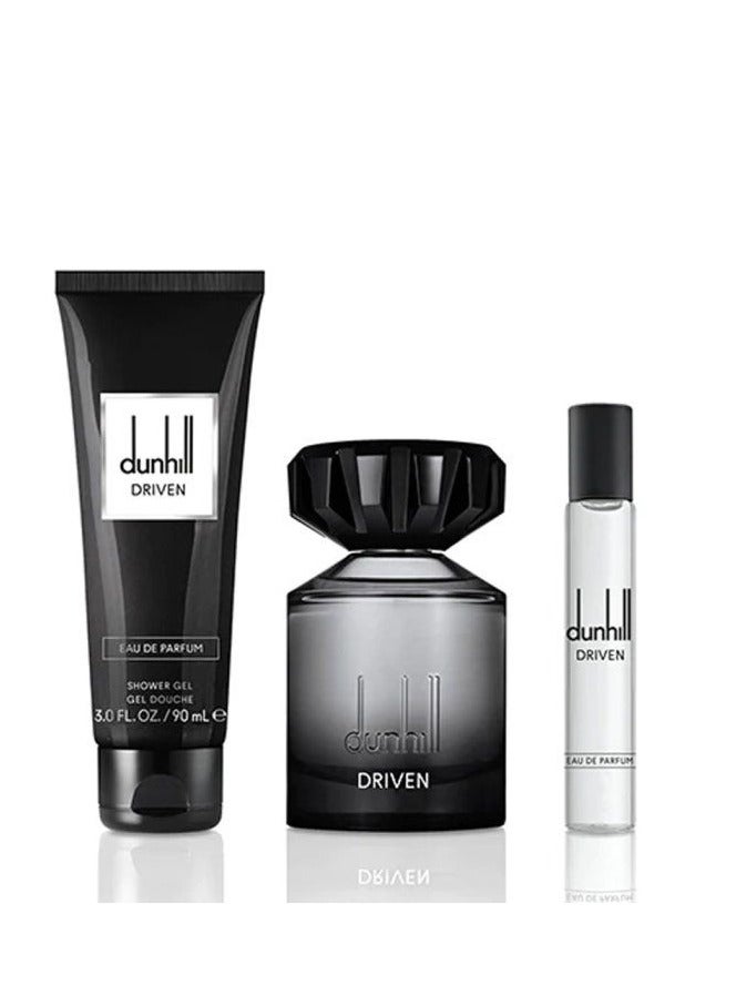 dunhill - Driven Gift Set Eau de Parfum + Eau de Parfum + Shower Gel 100+15+90ml - Image 1