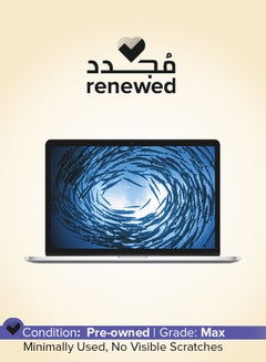 Apple Renewed - MacBook Pro A1502 Laptop With 13.3-Inch Display,Core i7 Processor/Dual Core/5th Gen/8GB RAM/256GB SSD/macOS Silver  - Image 1